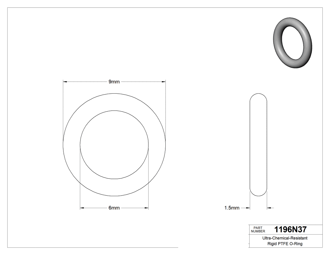 Technical drawing - 1196N37